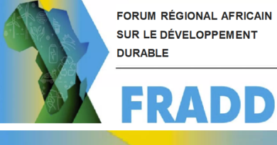 Des solutions innovantes attendues du forum régional africain sur le développement durable