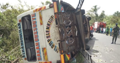 Louga / Un bus se renverse : Près d’une trentaine de blessés enregistrés