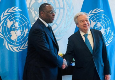 Envoyé spécial du 4P: Macky Sall, ex-président sénégalais, exprime toute sa gratitude à Antonio Guterres, secrétaire général de l’ONU