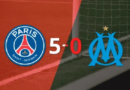 PSG-OM 5-0 : Paris écrase Marseille lors du classico de Ligue 1