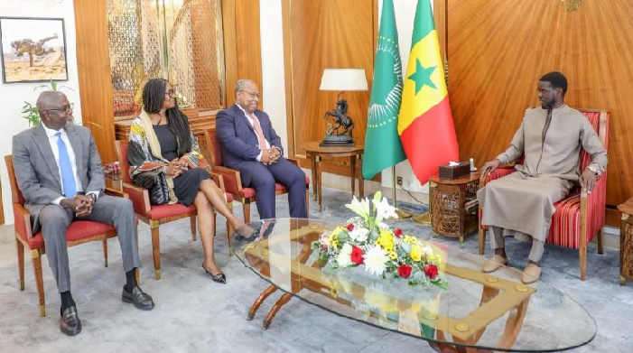 Présidence de la République : une délégation de Africa50 reçu par le Chef de l’Etat