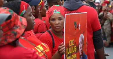Afrique du Sud: manifestation avant le prononcé de la sentence de l&rsquo;incendiaire Malema