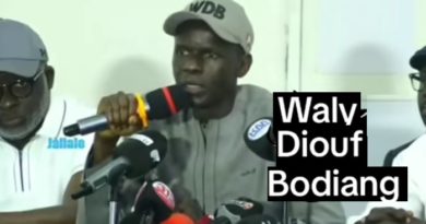 «Quand on mène au score, on ne se rue pas à l’attaque » : l’appel de Waly Diouf Bodian aux militants «Quand on mène au score, on ne se rue pas à l’attaque » : l’appel de Waly Diouf Bodian aux militants