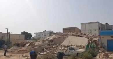 Thiès: Trois ouvriers coincés sous les décombres après l’effondrement d’un bâtiment en construction Thiès: Trois ouvriers coincés sous les décombres après l’effondrement d’un bâtiment en construction